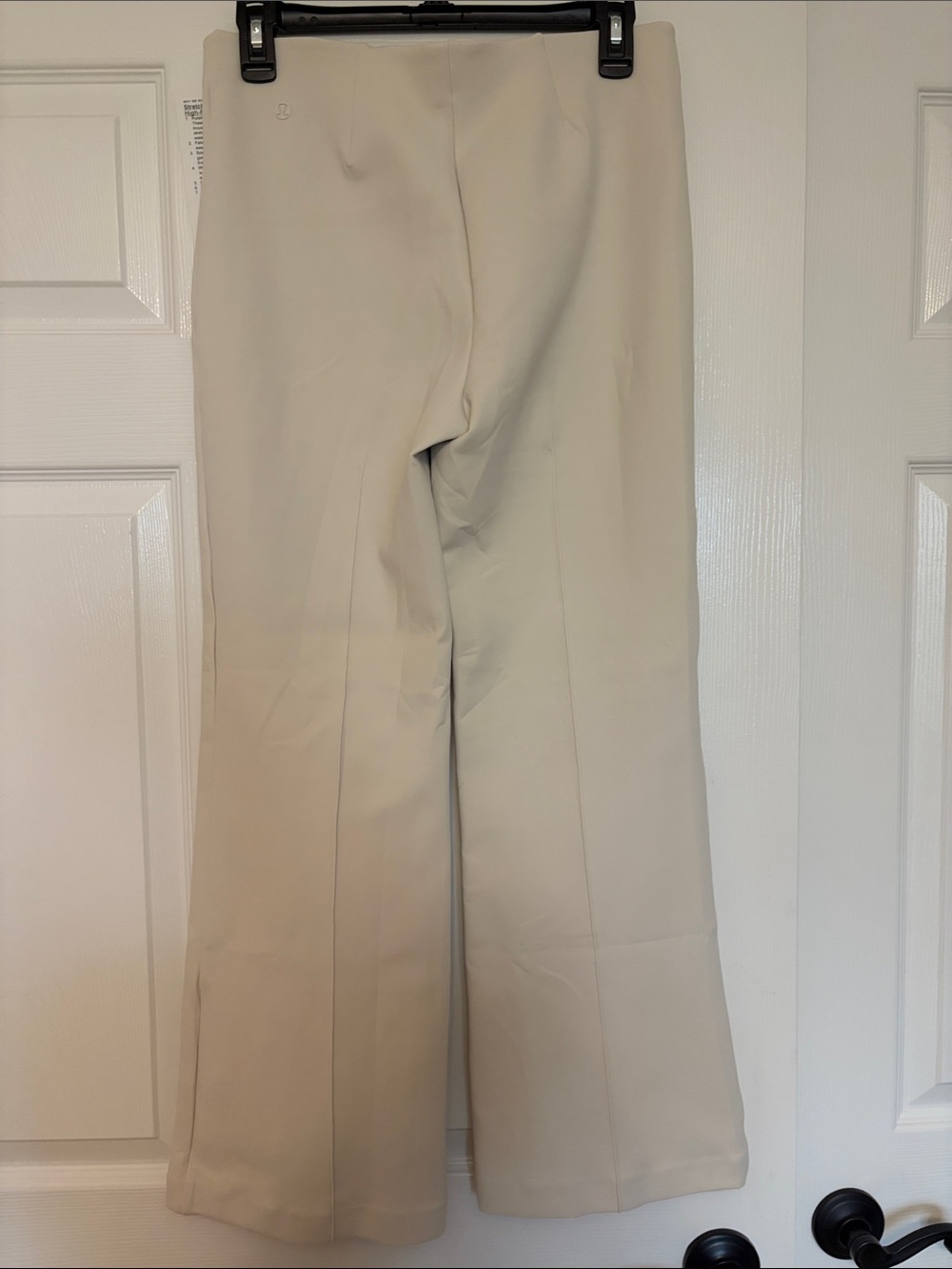 lululemon athletica Women's Cream High-Rise Wide-Leg Pants - Picture 3 of 5